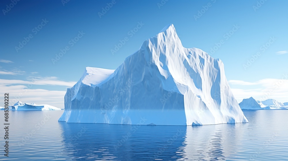custom made wallpaper toronto digitalIceberg in the snow floating UHD wallpaper