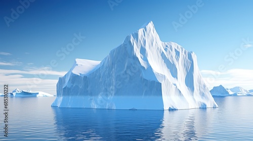 Wallpaper Mural Iceberg in the snow floating UHD wallpaper Torontodigital.ca