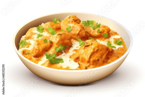 Chicken Shahi Korma - Icon on white background