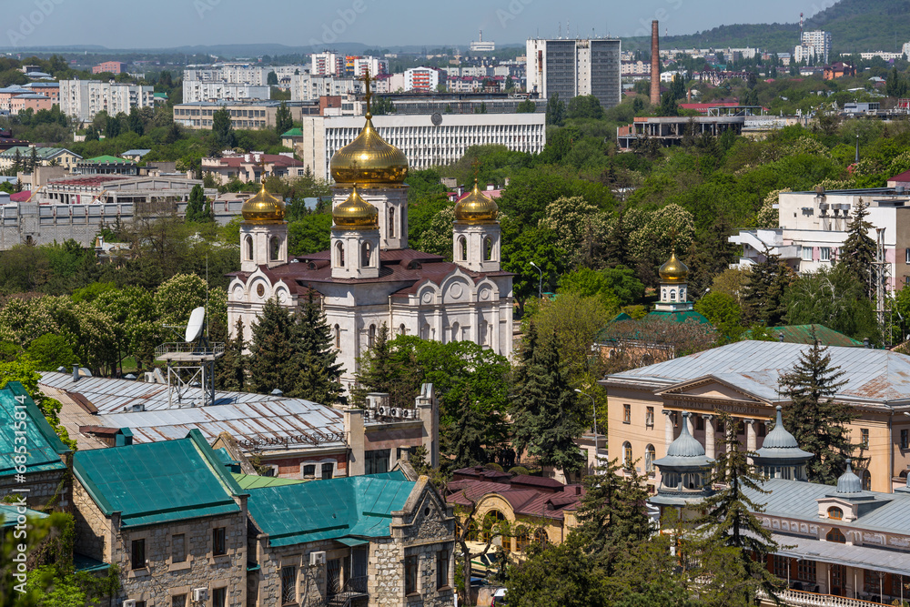 Cathedral of Christ the Savior (Spassky Cathedral) in Pyatigorsk