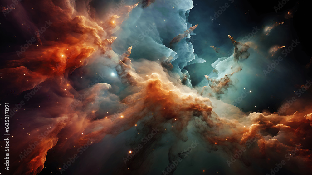 Obraz premium Nebulosas