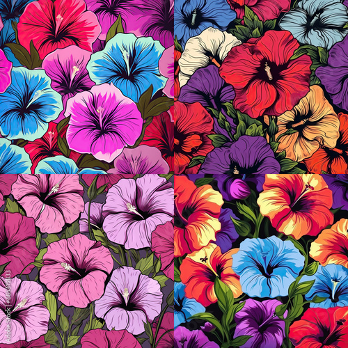 seamless floral pattern © Ghoma