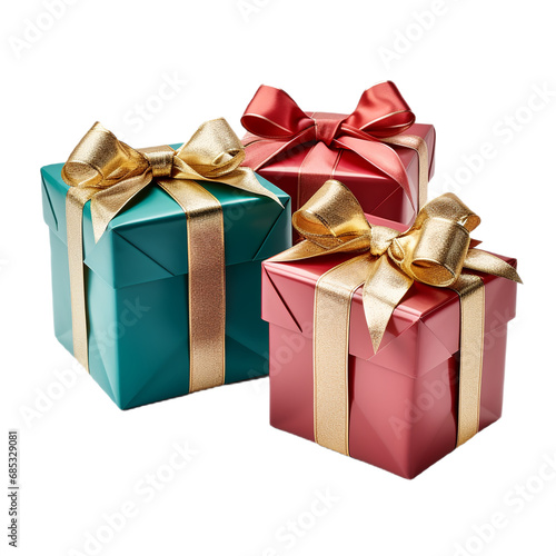 gift box isolated on white background, PNG