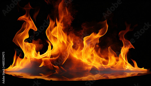 realistic fire flames isolated on transparent background high quality png image of burning fire effect for design projects