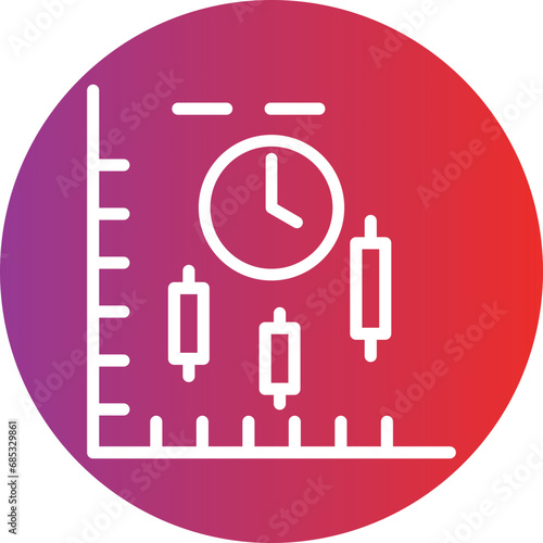 Futures market Icon style