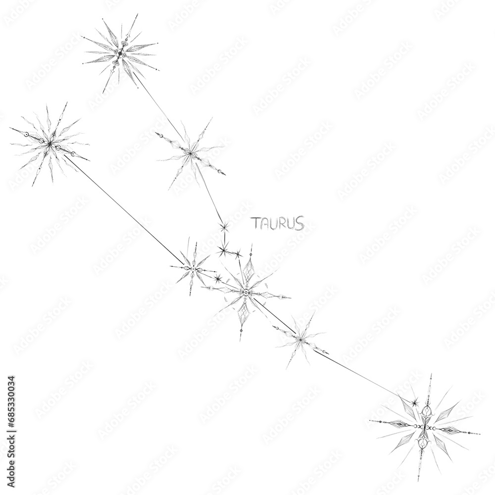 zodiac & constellations clipart PNG Vektor Symbol Ornamente Nacht Sterne Magie Sublimationsdatei png Dateien Sternenbilder Sternkreis