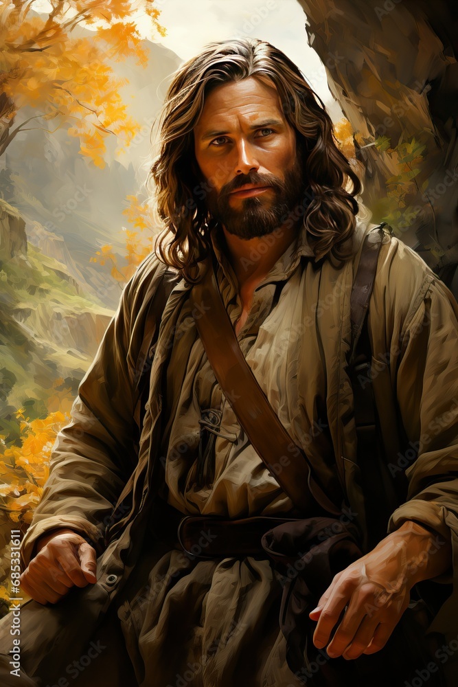 Portrait of Jesus Christ,Christian faith 