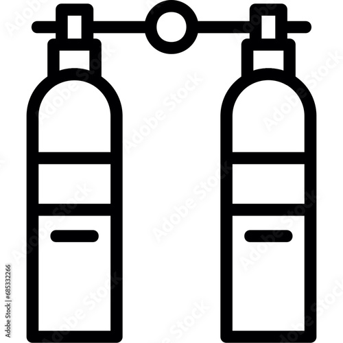 Scuba tank Icon