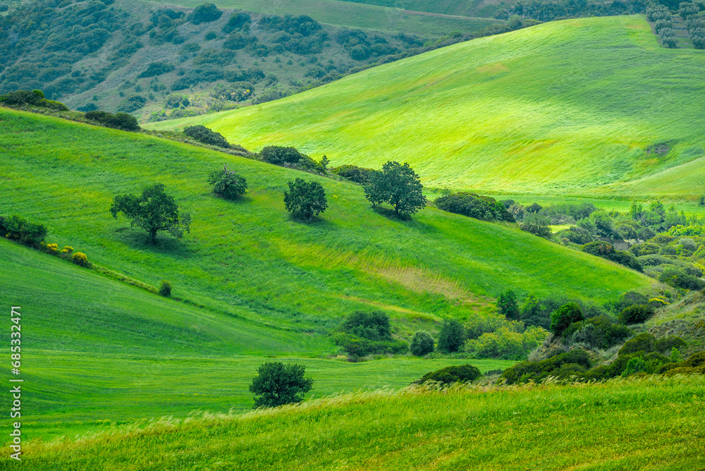 Lucania summer countryside landscape, Basilicata, Italy Lucania summer countryside landscape, Basilicata, Italy