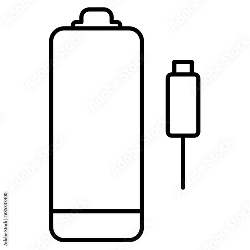 battery line icon