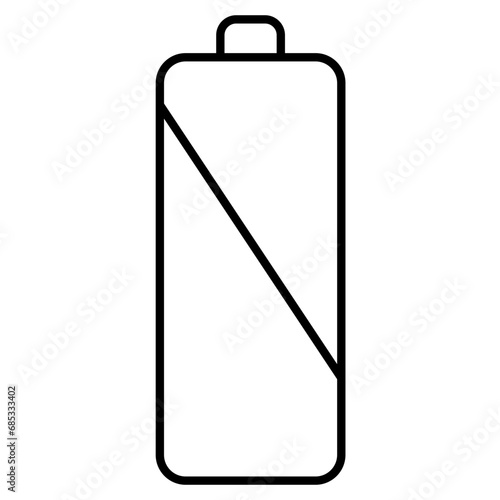 battery line icon
