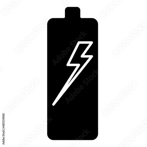 battery glyph icon