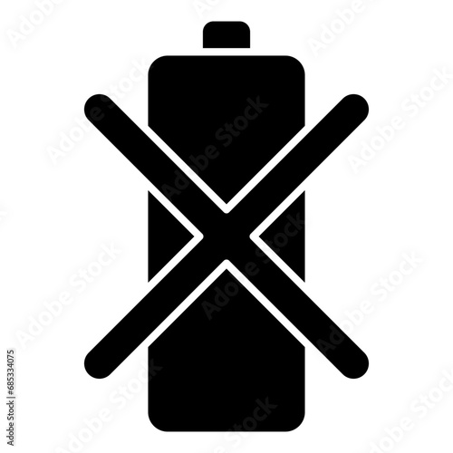 battery glyph icon