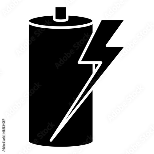 battery glyph icon
