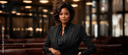 Elegância Jurídica Feminina: Advogada de Sucesso no Fórum