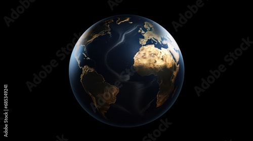  a view of the earth from space, showing africa and other parts of the world, with a black background.
