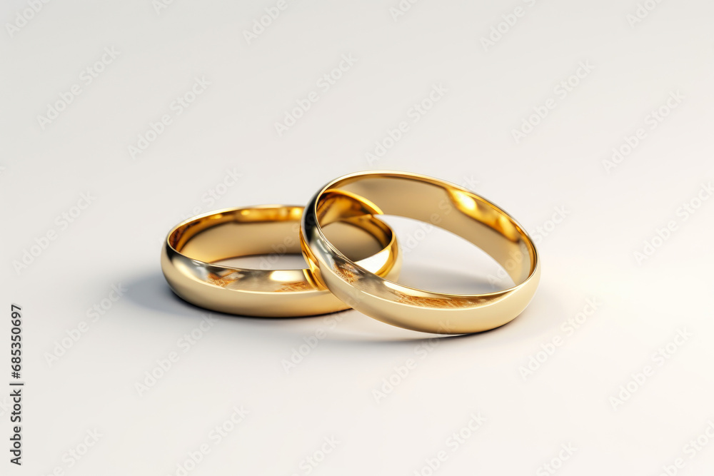 Capturing Elegance: Light-filled Gold Wedding Bands Capturing Elegance: Light-filled Gold Wedding Bands