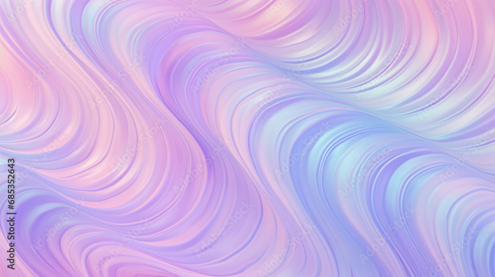 Abstract Seamless Y2K Retro Futurism Iridescent Playful Pastel Holographic Heatmap Gradient Blur Background Texture. Dreamy Opalescent Pale Rainbow. Retro 80s Aesthetic. Nostalgic Vaporwave Webpunk