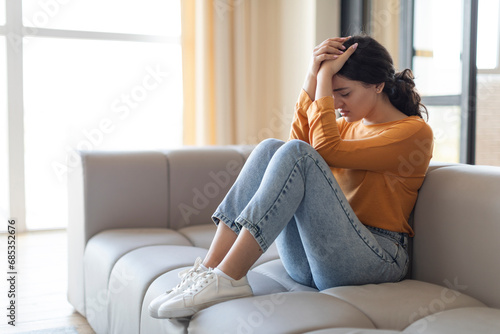 Slika na platnu Depression Concept