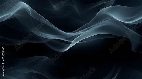 Seamless abstract smoke pattern texture with dynamic flowing lines