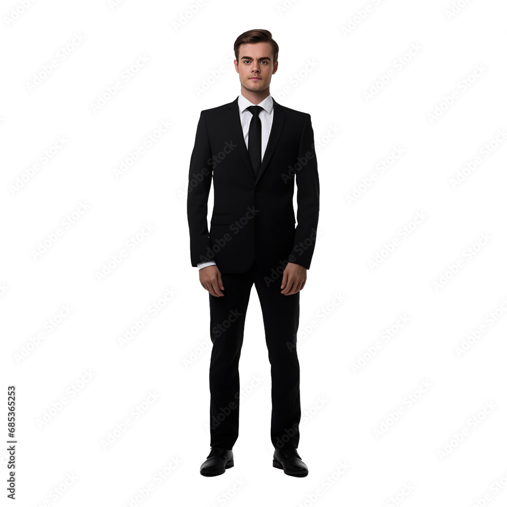 Business men with black suite isolated on white Business men with black suite isolated on white