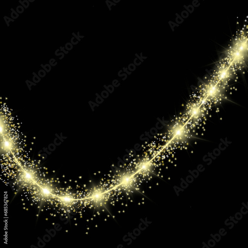 abstract background with stars, chistmas light, new year light, illumination