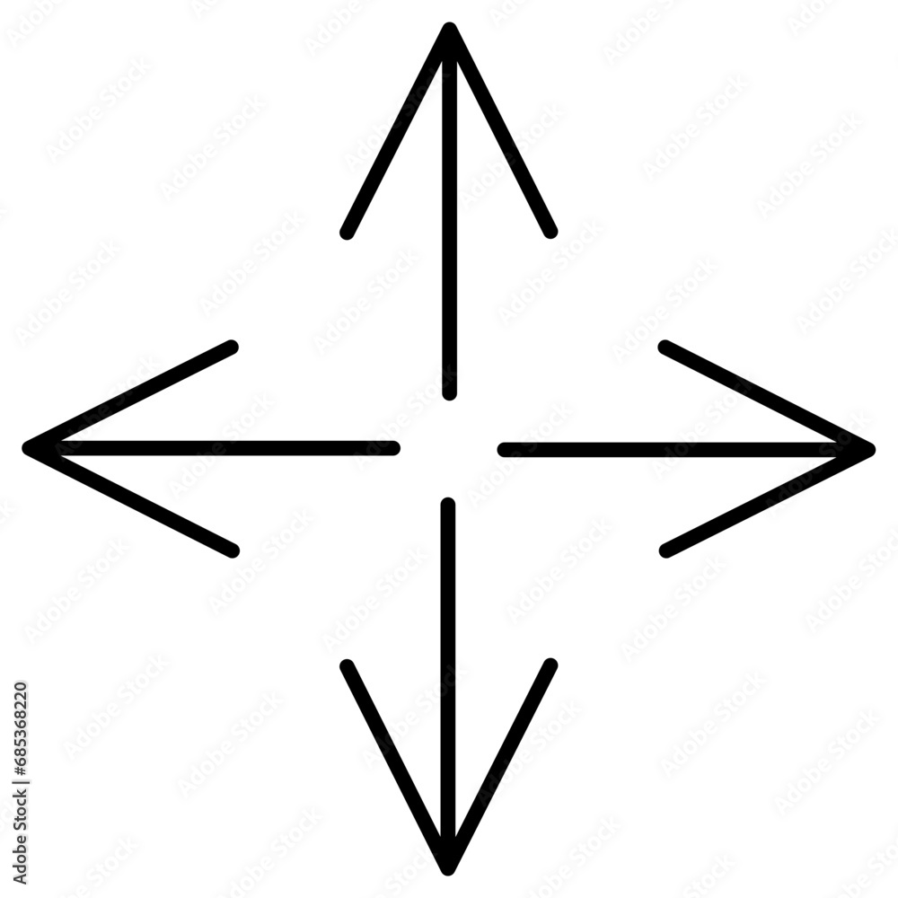 zoom line icon zoom line icon