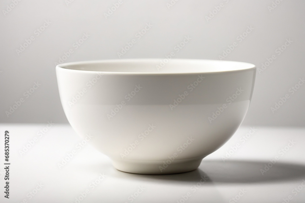 empty white bowl empty white bowl