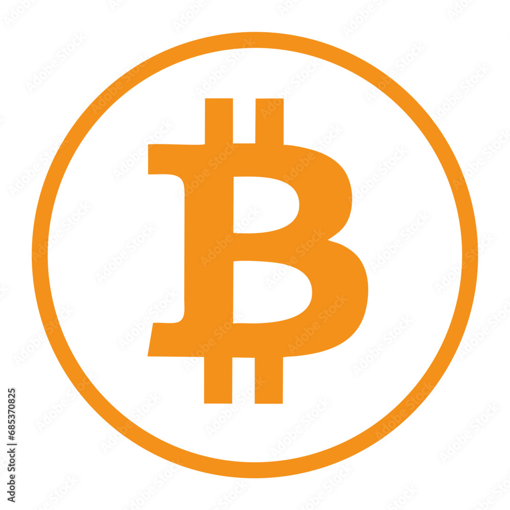 Bitcoin Crypto Currency Logo symbol icon Bitcoin Crypto Currency Logo symbol icon
