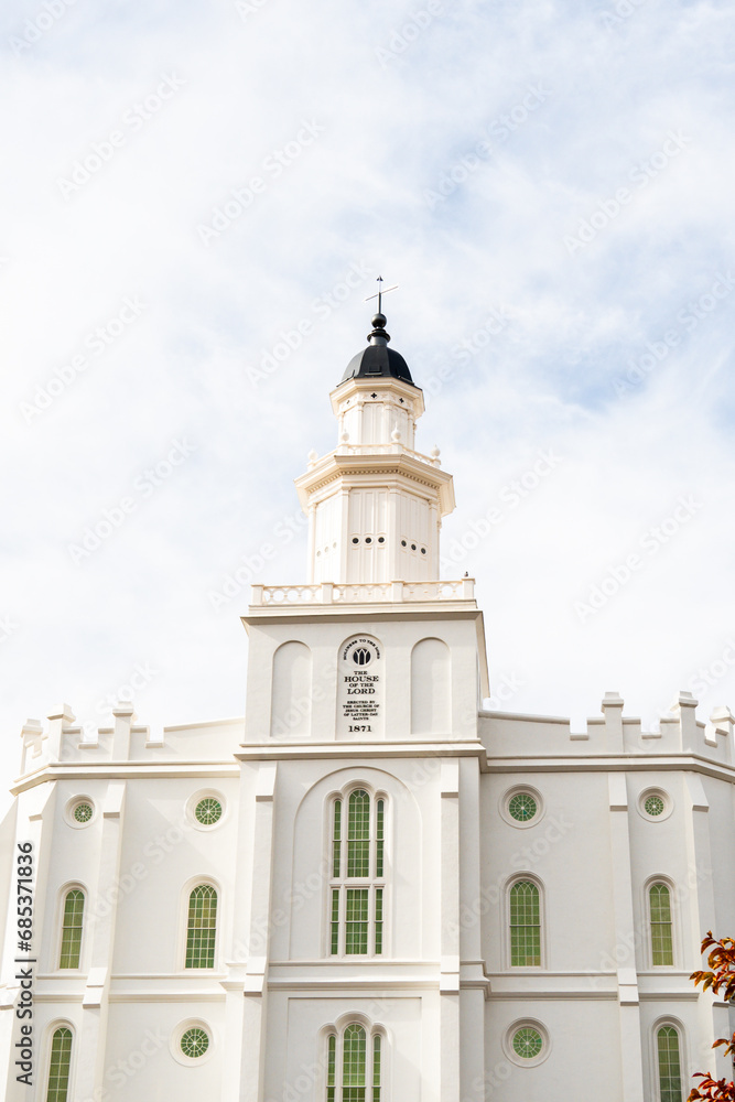 The Sain George, Utah, Lds temple The Sain George, Utah, Lds temple
