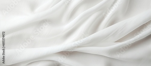 Texture of white fabric.