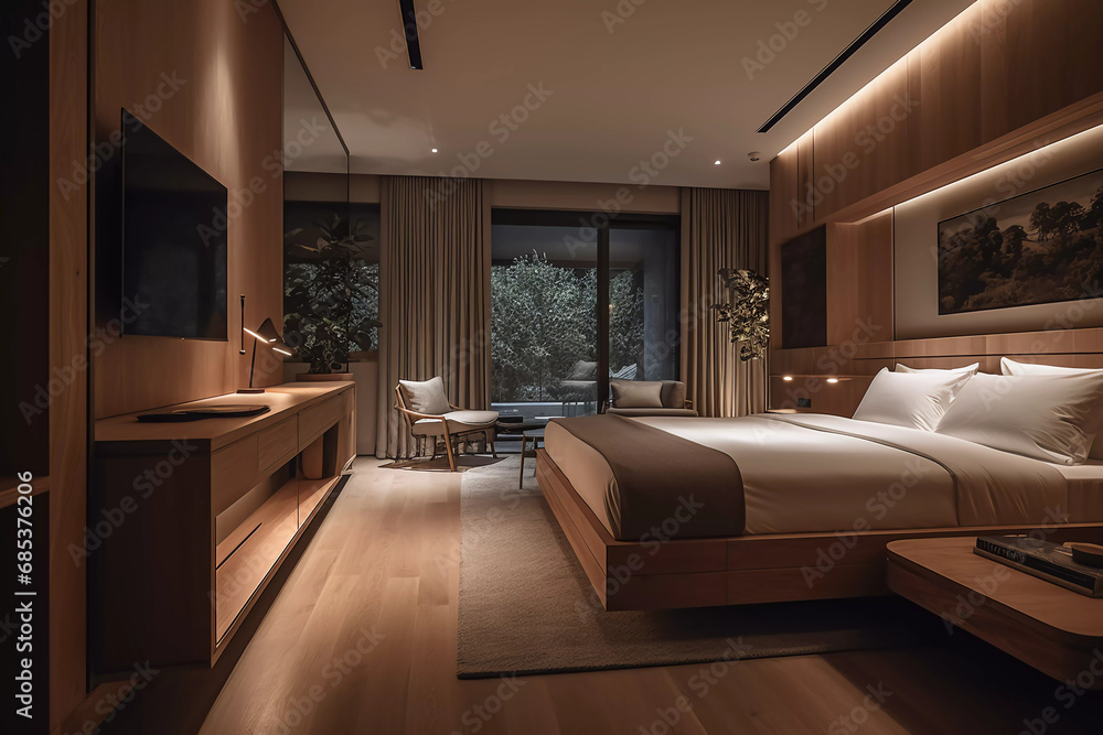 Modern Luxury Unveiled: Step Inside the Ultimate Tranquil Retreat of a Sleek Hotel Room! Modern Luxury Unveiled: Step Inside the Ultimate Tranquil Retreat of a Sleek Hotel Room!