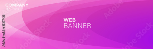 Abstract background with lines, Pink banner