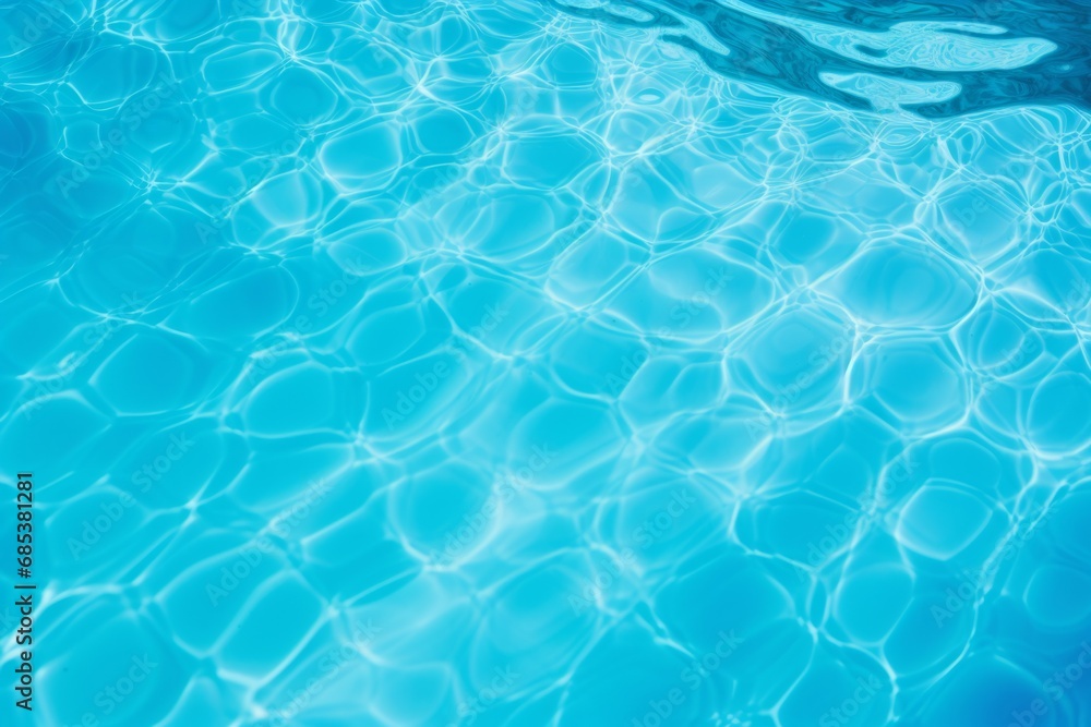 Abstract beautiful ripple wave and clear turquoise water surface in swimming pool, Turquoise or blue water Abstract beautiful ripple wave and clear turquoise water surface in swimming pool, Turquoise or blue water