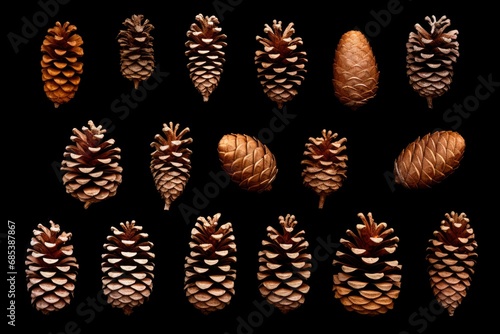 A Stack of Pine Cones