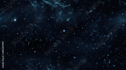 Seamless dense starfield texture in a clear night sky
