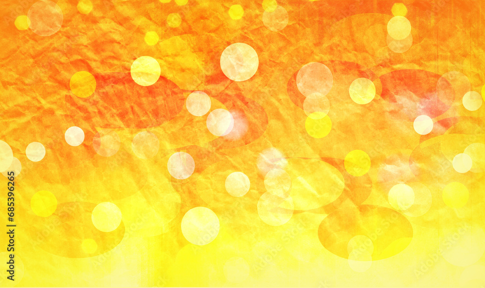 Yellow bokeh background for seasonal, holidays, event celebrations and various design works Yellow bokeh background for seasonal, holidays, event celebrations and various design works