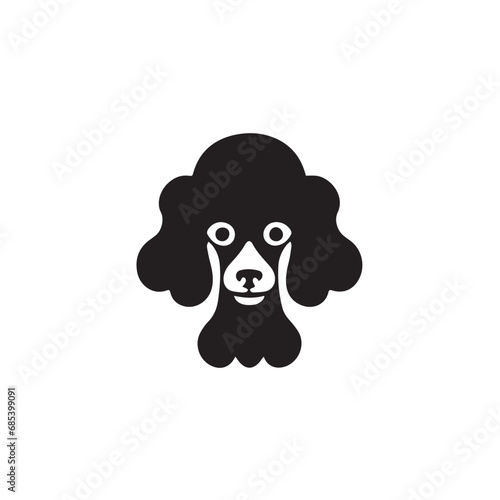 Chic Parisianin cartoon, doodle style. Isolated 2d vector illustration in logo, icon style, Eps 10, black and white. AI Generative
