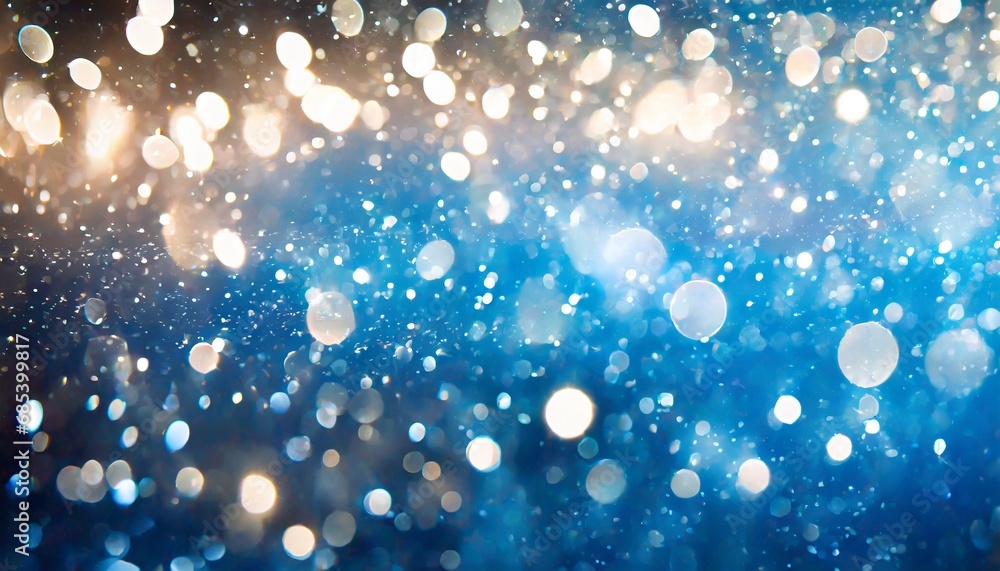 キラキラした雪が降る キラキラした雪が降る