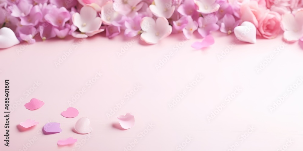 Background Valentine's Day, Birthday, Happy Woman Day, Mother's Day. Holiday poster and banner