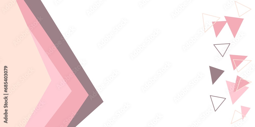 Fototapeta premium abstract background simple with abstract motif triangle
