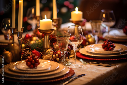 christmas table setting © Alexis