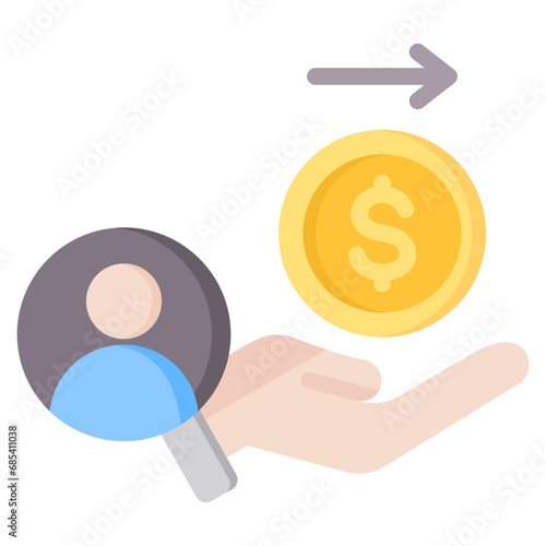 Lender Flat Icon
