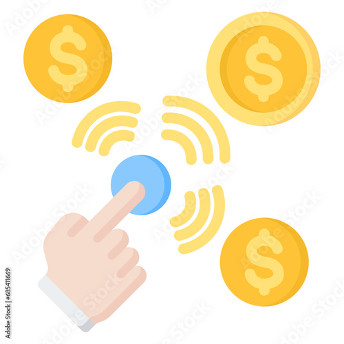 Cpc Flat Icon