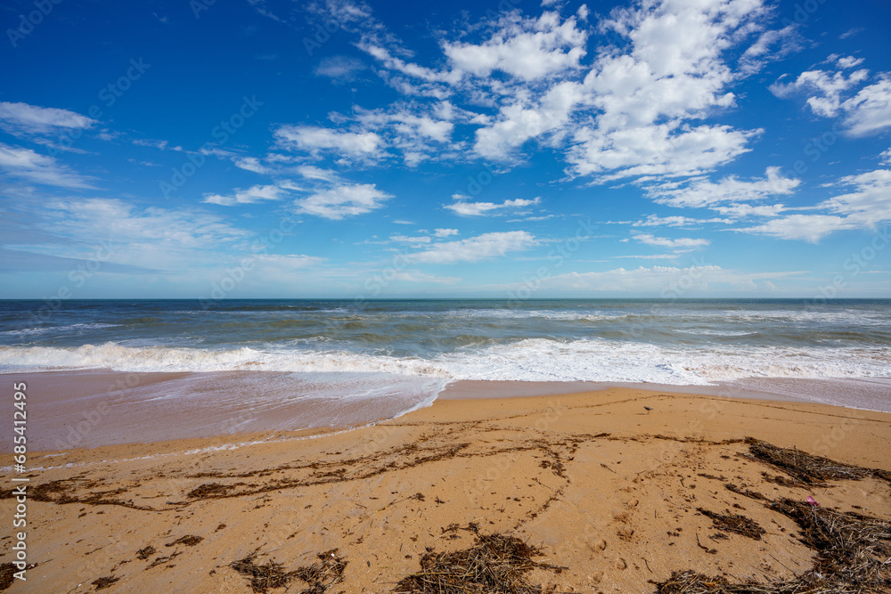 Stock photo Flagler Beach Florida November 2023