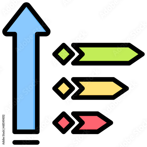 Priority Outline Color Icon