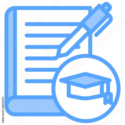 Thesis Blue Icon