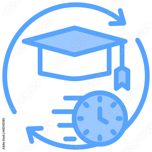 Alma Matter Blue Icon