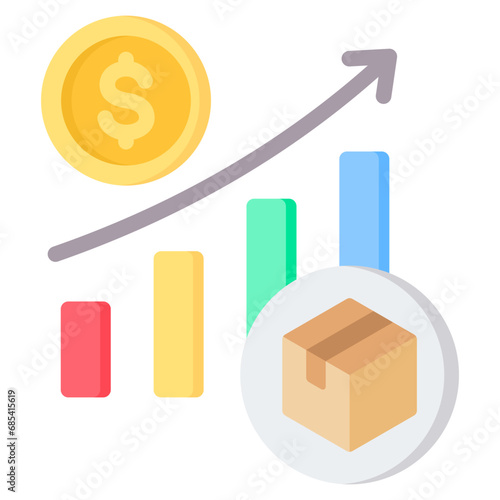 Sales Flat Icon