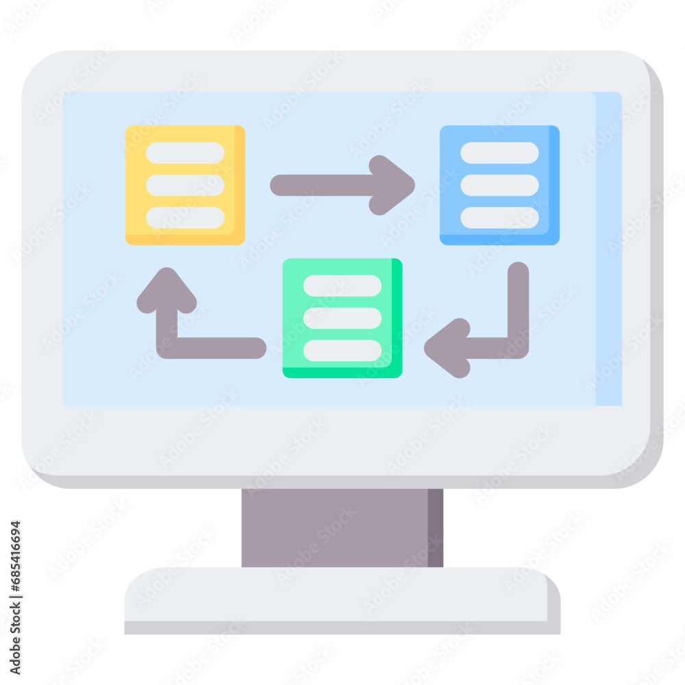Page Layout Flat Icon Page Layout Flat Icon